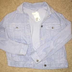 Baby Blue Corduroy Jacket